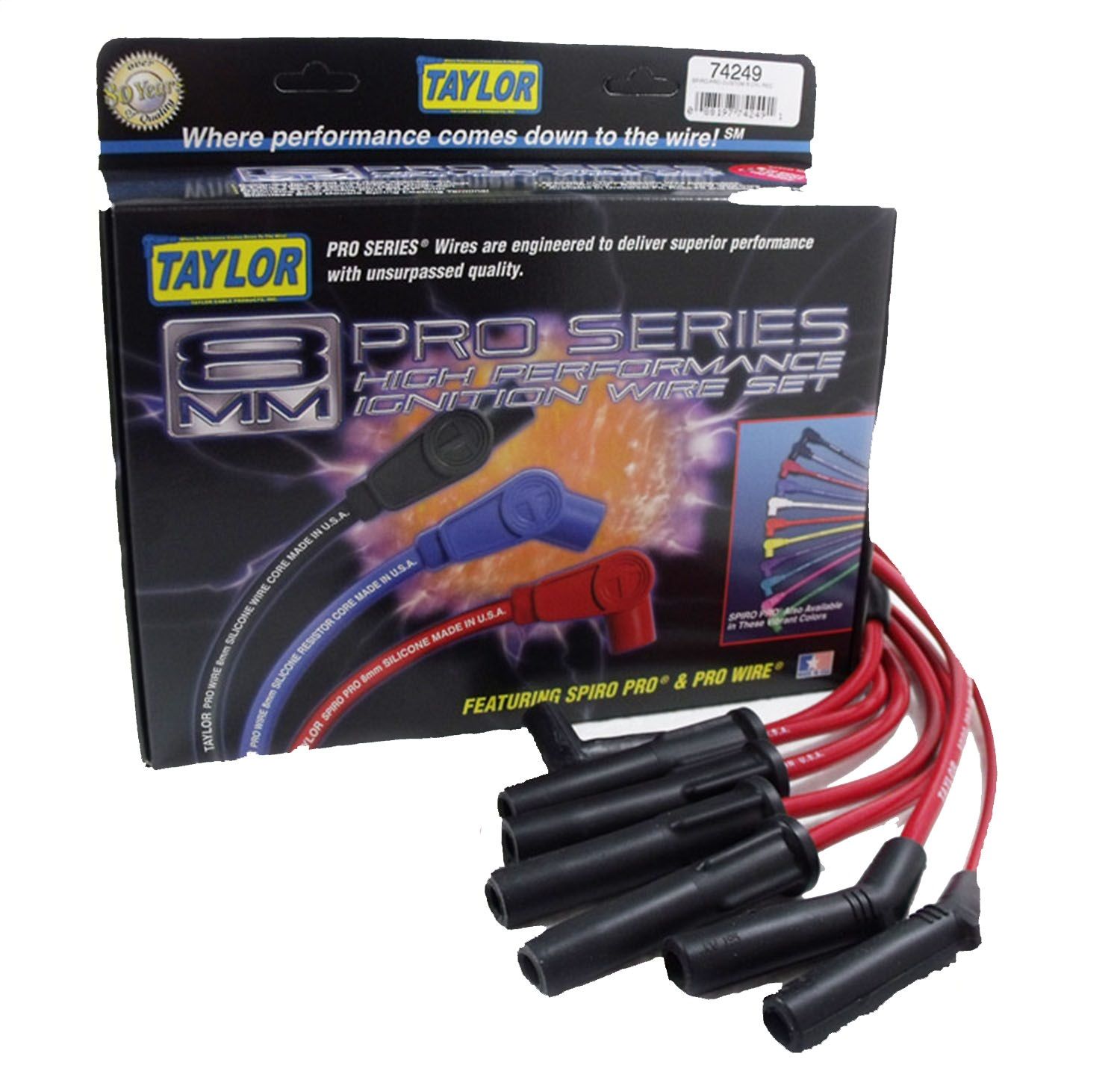 1999, 1998, 1997, 1996, 1995, 1994, 1993, 1992, 1991 Jeep Cherokee Spark Plug Wire Set