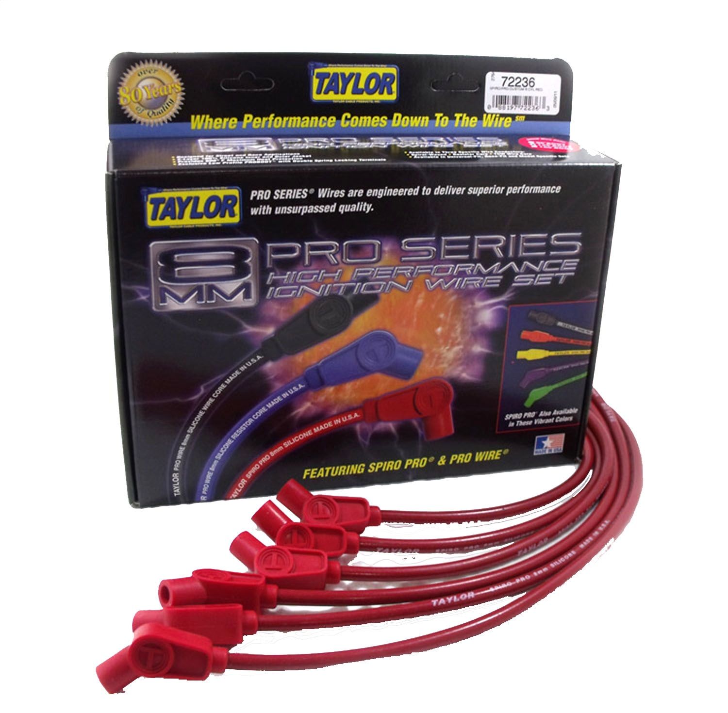 2011, 2010, 2009, 2008, 2007 Jeep Wrangler Spark Plug Wire Set