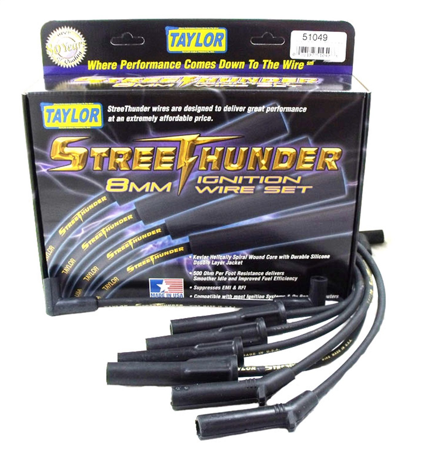 2000, 1999, 1998, 1997, 1996, 1995, 1994, 1993, 1992, 1991 Jeep Cherokee Spark Plug Wire Set