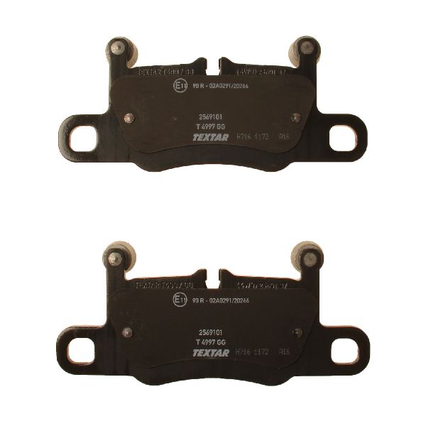 2021-2023 Porsche Cayenne Disc Brake Pad Set - Rear (Textar)
