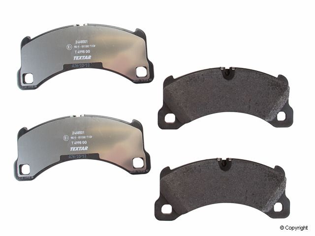 2010-2019 Porsche Cayenne Disc Brake Pad Set - Front (Textar)