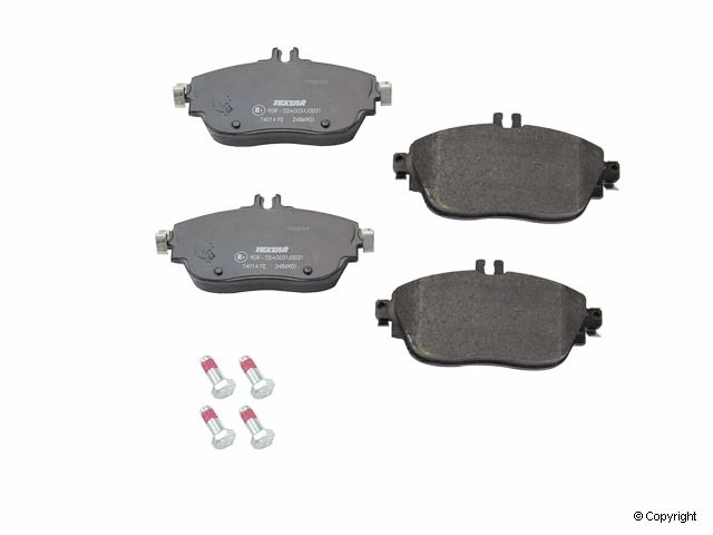 2014-2020 Mercedes-Benz GLA250 Disc Brake Pad Set - Front (Textar)
