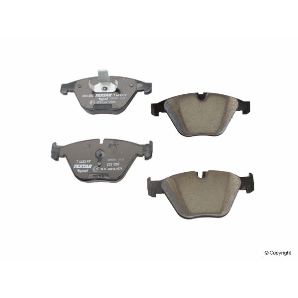 2004-2006 BMW 545i Disc Brake Pad Set - Front (Textar)