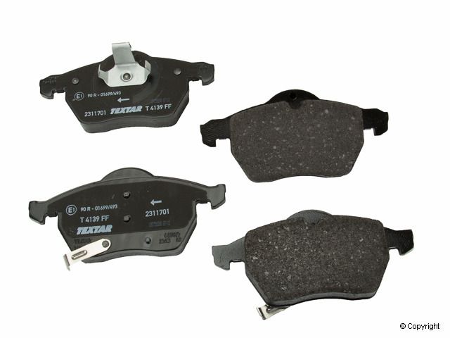 1999-2003 Saab 9-3 Disc Brake Pad Set - Front (Textar)