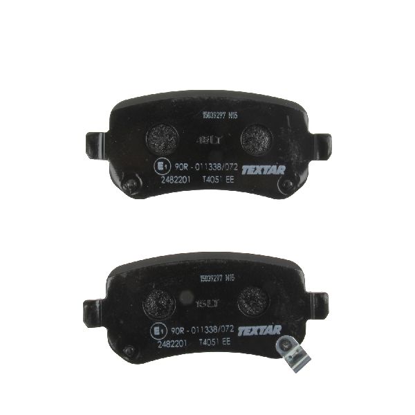 2008-2011 Chrysler Town &amp; Country Disc Brake Pad Set - Rear (Textar)