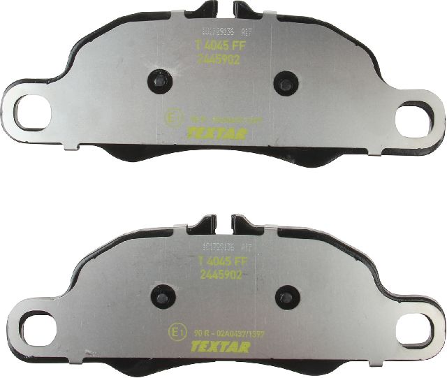 2009-2012 Porsche 911 Disc Brake Pad Set - Front (Textar)