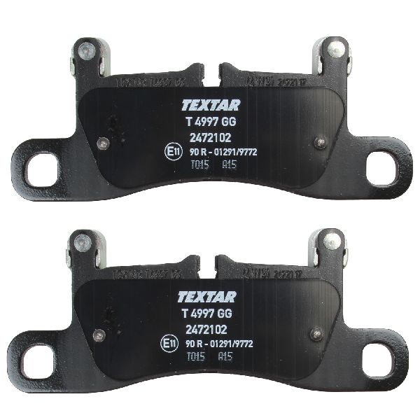 2011-2015 Porsche Cayenne Disc Brake Pad Set - Rear (Textar)