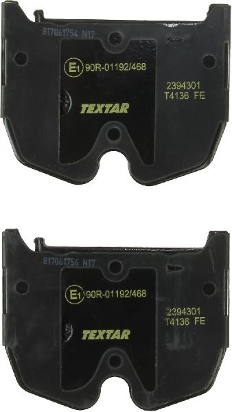 2004-2007 Mercedes-Benz SL600 Disc Brake Pad Set - Front (Textar)