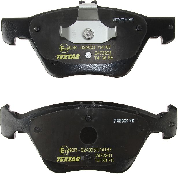 2006-2009 Mercedes-Benz E350 Disc Brake Pad Set - Front (Textar)