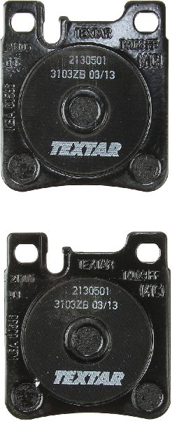 1995-1997 Mercedes-Benz C280 Disc Brake Pad Set - Rear (Textar)