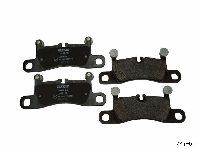 2010-2019 Porsche Cayenne Disc Brake Pad Set - Rear (Textar)
