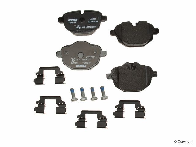 2009-2019 BMW 528i Disc Brake Pad Set Textar