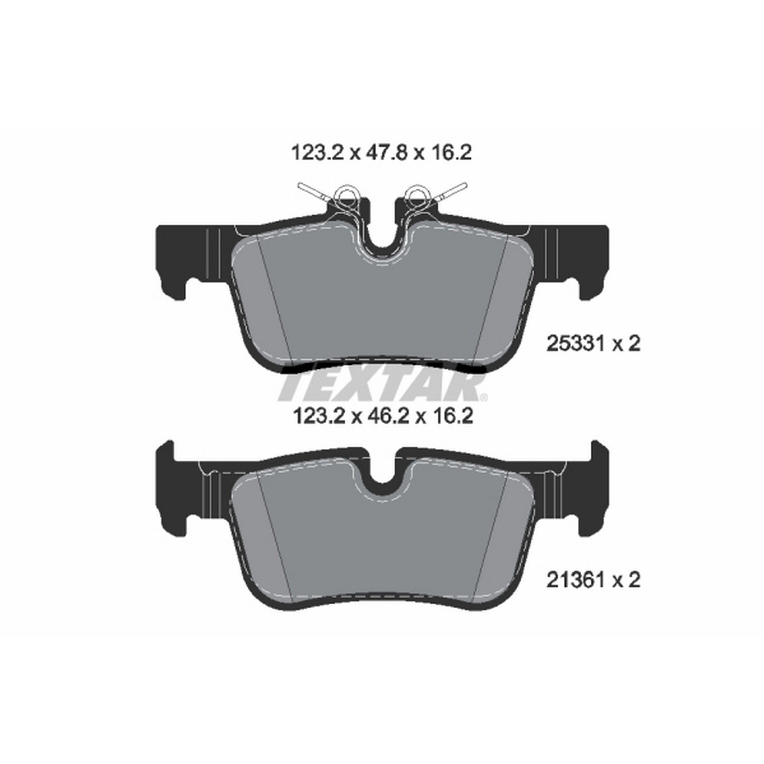 2023, 2022, 2021, 2020 Mini Cooper Disc Brake Pad Set