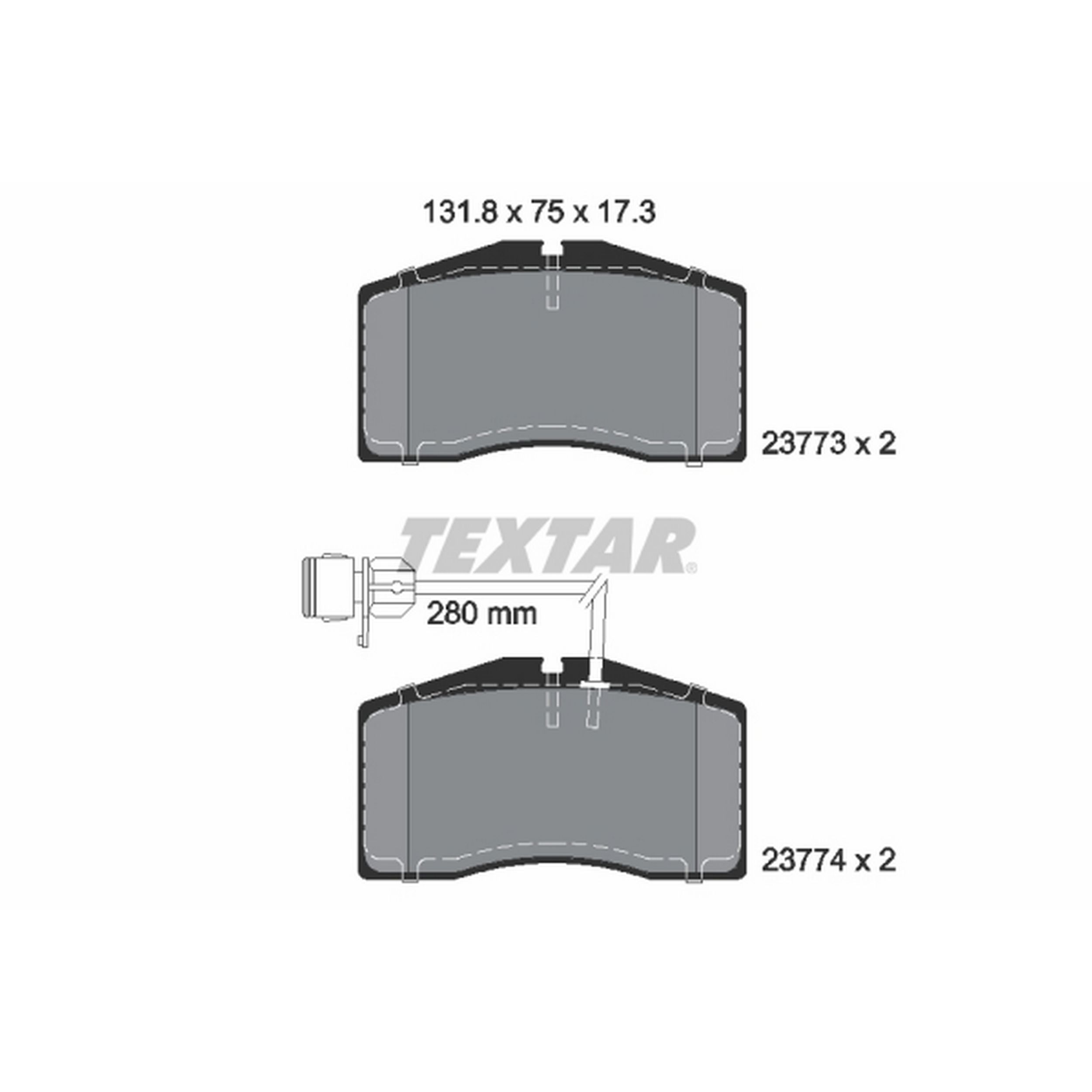 2003, 2002, 2001 Audi S8 Quattro Disc Brake Pad Set