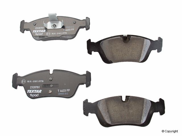 2003-2008 Bentley Brooklands Disc Brake Pad Set Textar