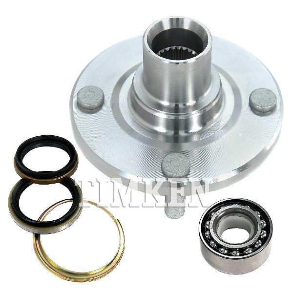 1993-1997 Geo Prizm Wheel Bearing and Hub Assembly - Front (Timken)