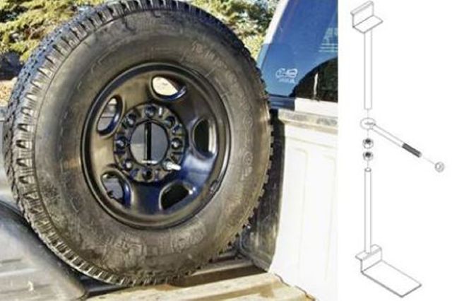 2011-2018 Ram 3500 Spare Tire Carrier Mount (Titan Fuel Tanks)