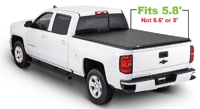 2019-2024 Chevrolet Silverado 1500 Tonneau Cover (Tonno Pro)