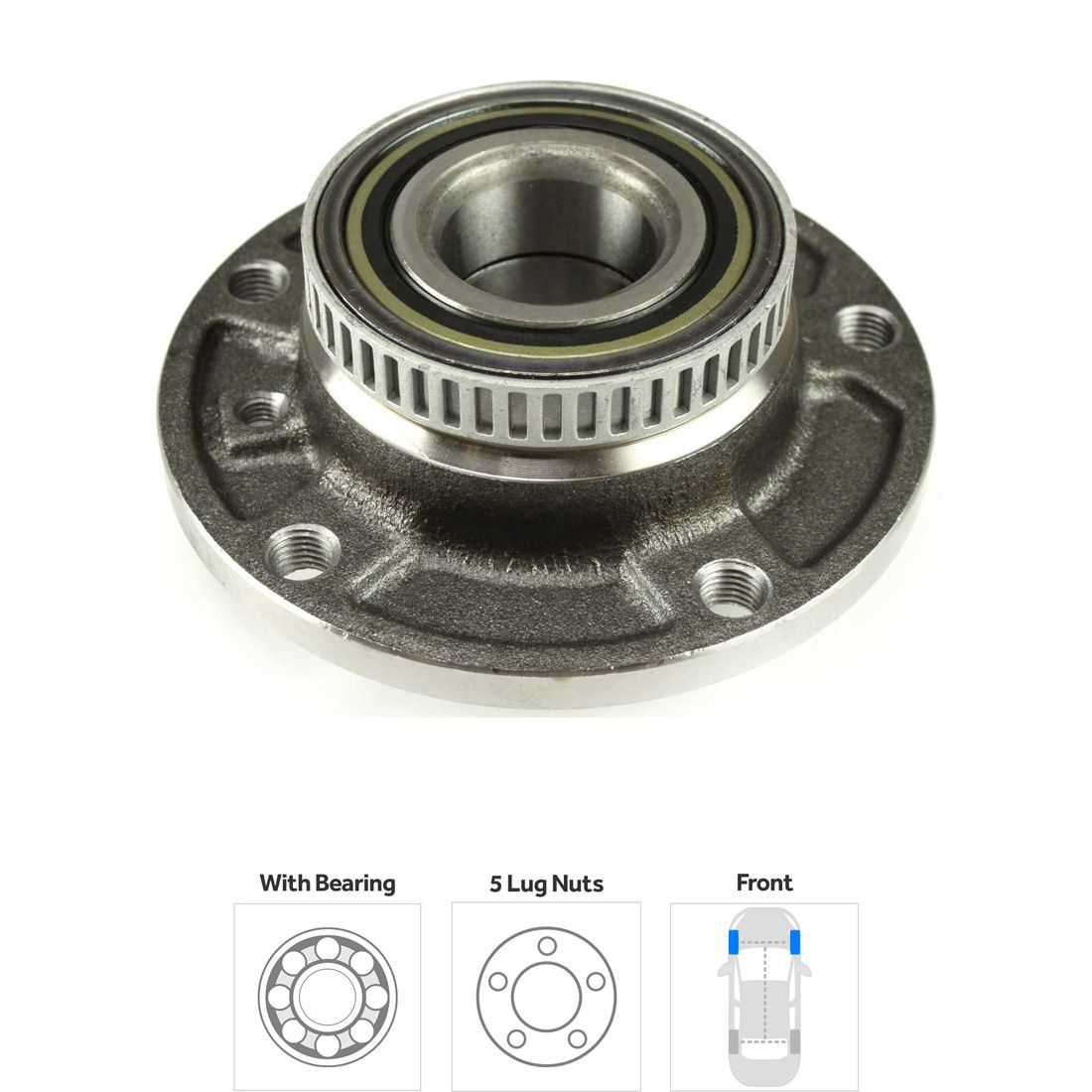 2003-2008 BMW 323is Wheel Hub TrueDrive