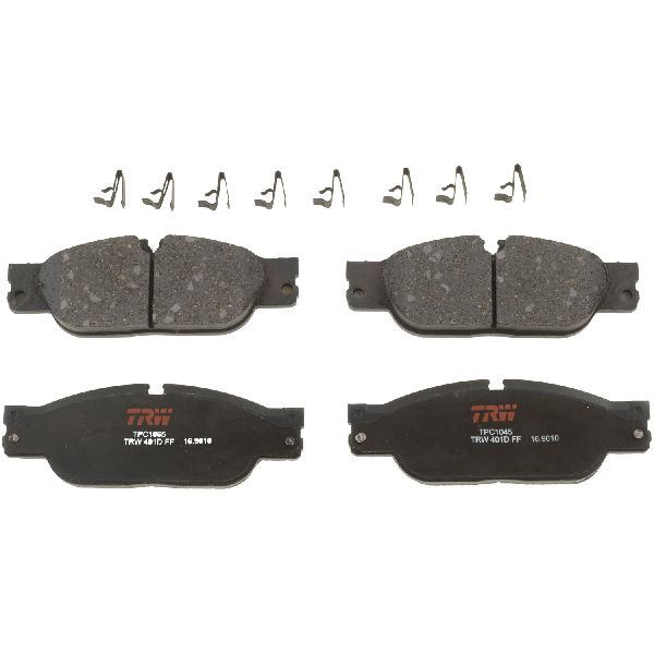 2005-2006 Jaguar S-Type Disc Brake Pad Set - Front (TRW Parts)