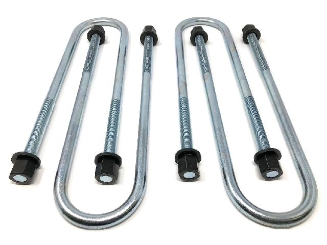 1979-1991 GMC K2500 Leaf Spring Axle U-Bolt Kit - Rear (Tuff Country)