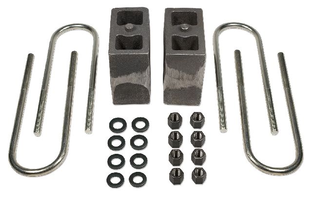 1980-1996 Ford F-250 Suspension Leaf Spring Block Kit - Rear (Tuff Country)