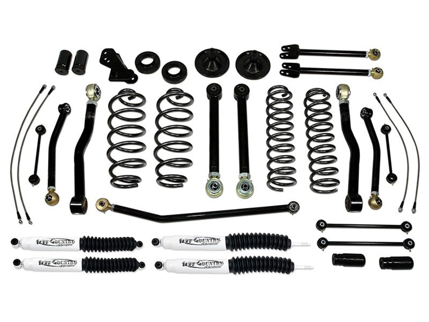 2017, 2016, 2015, 2014, 2013, 2012, 2011, 2010, 2009, 2008, 2007 Jeep Wrangler Suspension Lift Kit