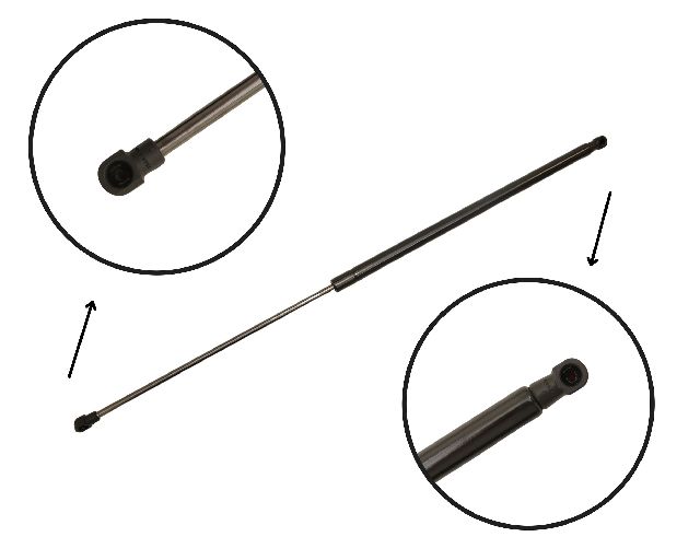 2021-2023 Mercedes-Benz GLA250 Hood Lift Support - Right (Tuff Support)