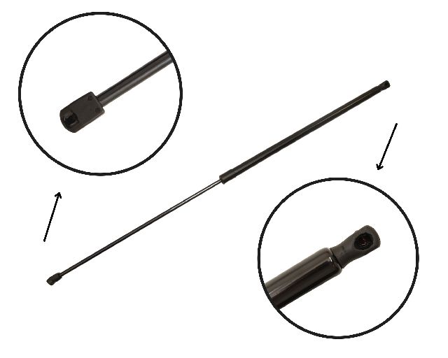 2020-2023 Ford Mustang Hood Lift Support (Tuff Support)