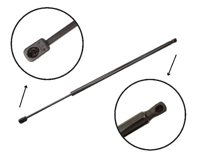 2012-2020 Tesla S Trunk Lid Lift Support (Tuff Support)