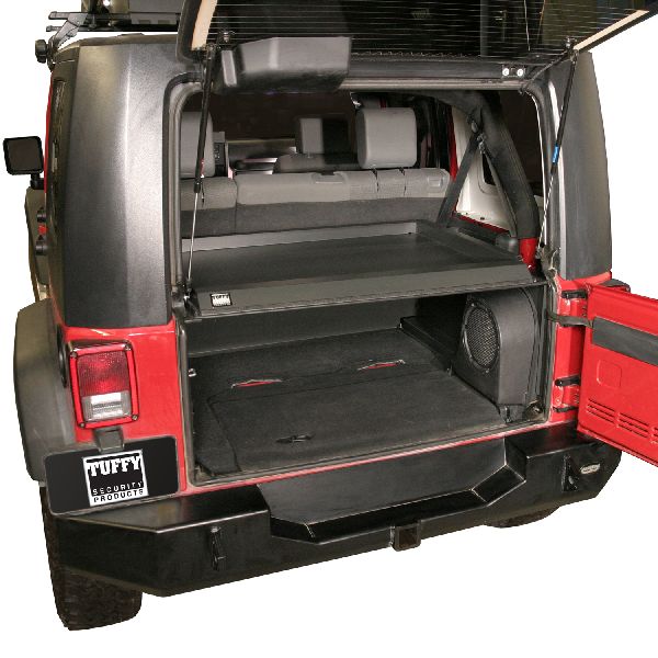 2007-2010 Jeep Wrangler Cargo Area Security Enclosure (Tuffy Security)