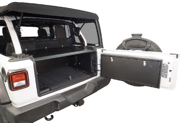 2018-2024 Jeep Wrangler Cargo Area Security Enclosure (Tuffy Security)