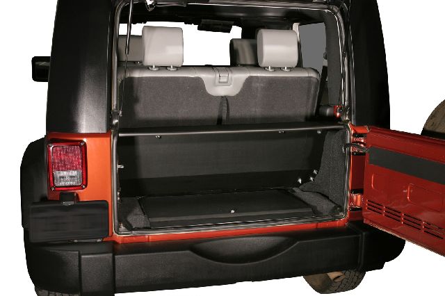 2007-2010 Jeep Wrangler Cargo Area Security Enclosure (Tuffy Security)