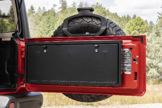 2018-2024 Jeep Wrangler Tailgate Organizer (Tuffy Security)