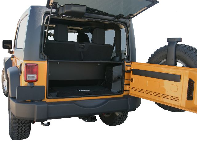 2011-2017 Jeep Wrangler Cargo Area Security Enclosure (Tuffy Security)