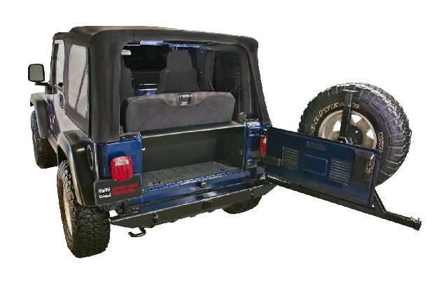 1997-2006 Jeep Wrangler Cargo Area Security Enclosure (Tuffy Security)