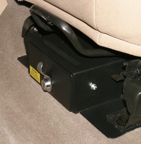 1997-2002 Jeep Wrangler Seat Storage Drawer (Tuffy Security)
