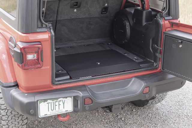 2018-2024 Jeep Wrangler Cargo Cover (Tuffy Security)