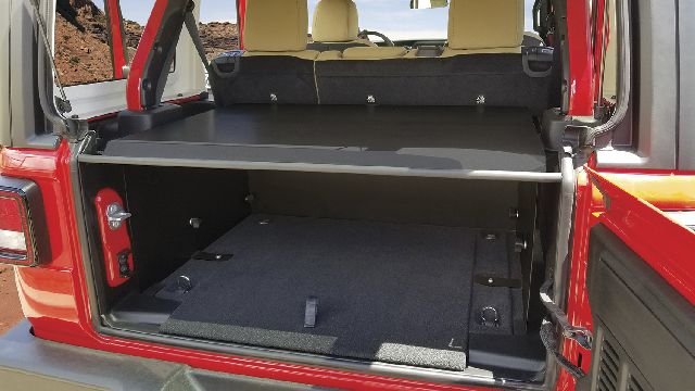 2018-2024 Jeep Wrangler Cargo Area Security Enclosure (Tuffy Security)