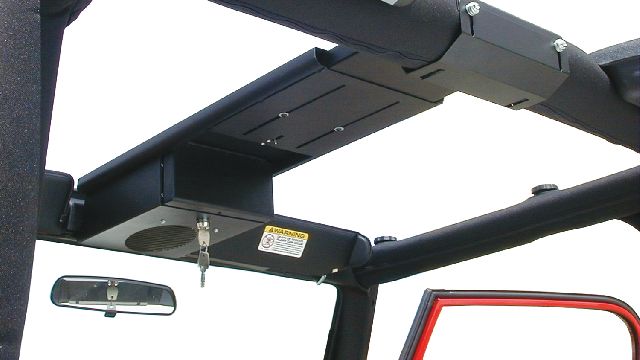 1987-2006 Jeep Wrangler Overhead Console (Tuffy Security)