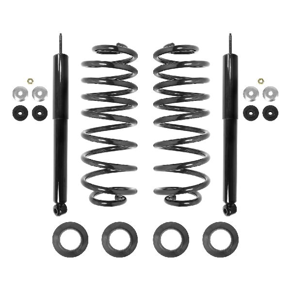 2003-2011 Lincoln Town Car Air Spring to Coil Spring Conversion Kit - Rear (Unity)