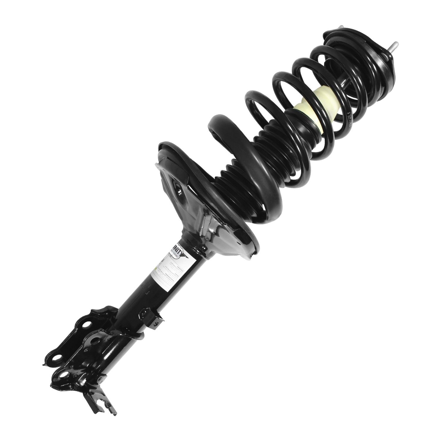 and Strut Mount Assembly Front Right Quick Unity Automotive 11136 Complete Strut Spring