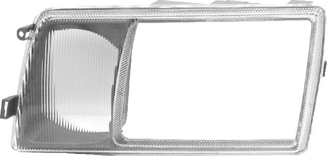 1988-1991 Mercedes-Benz 300SE Headlight Door Bezel - Left (URO Parts)