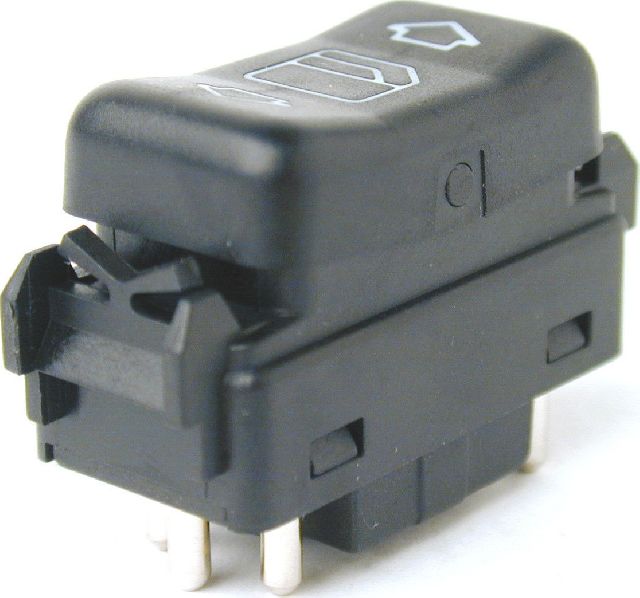 1990-1993 Mercedes-Benz 190E Door Window Switch - Front Right or Rear Right (URO Parts)