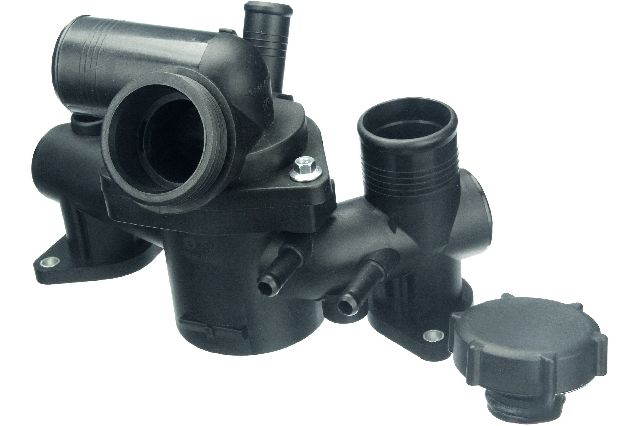 2003-2006 Lincoln LS Engine Coolant Thermostat Housing Assembly (URO Parts)