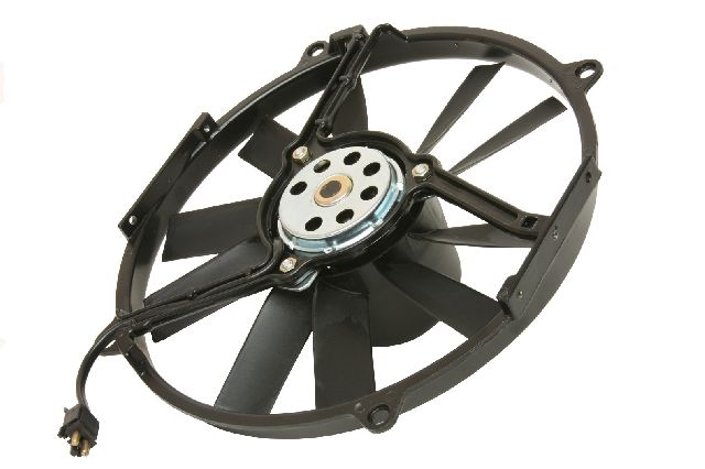 1988-1991 Mercedes-Benz 300SE Auxiliary Engine Cooling Fan Assembly - Right (URO Parts)