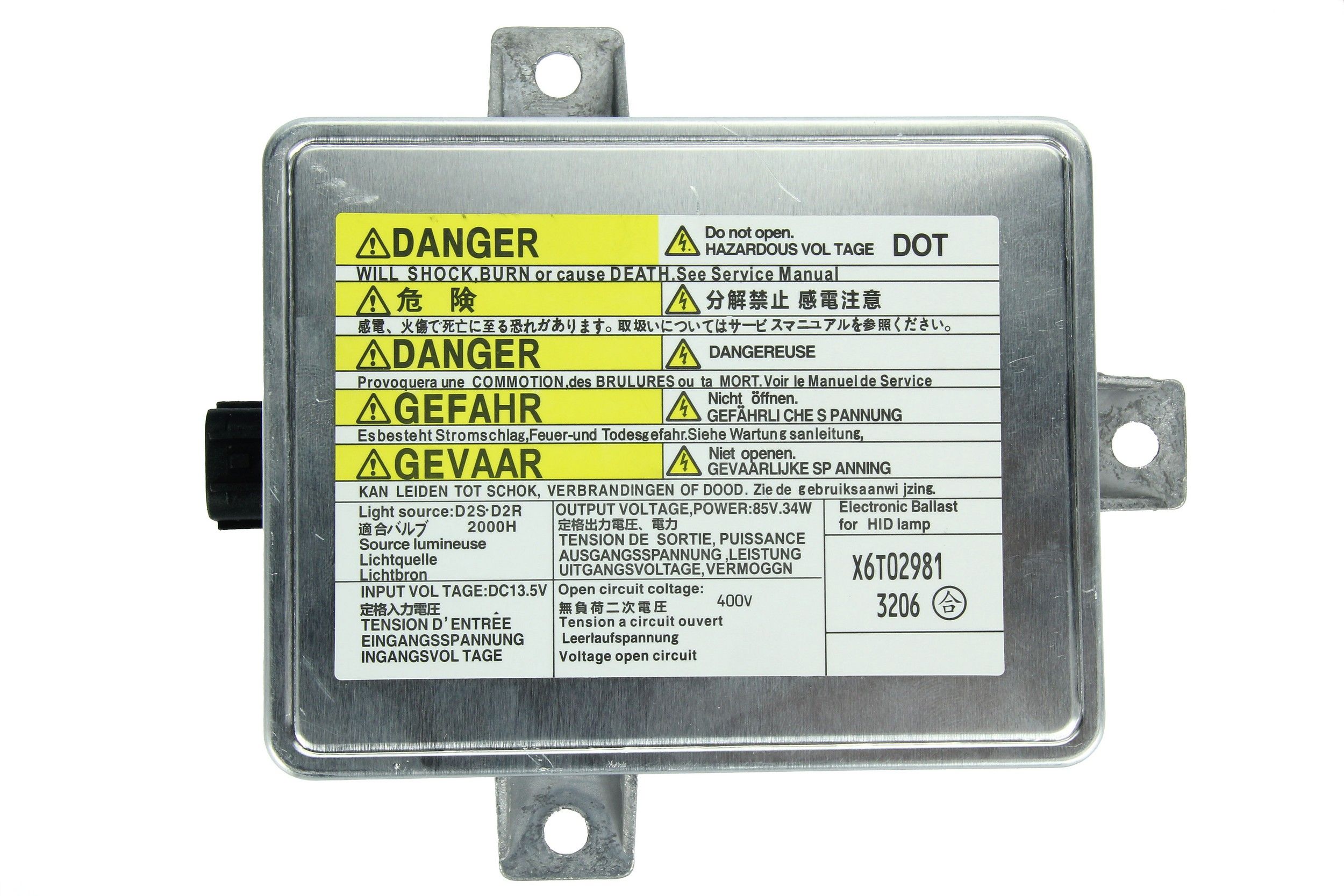 2009, 2008, 2007, 2006, 2005, 2004 Honda S2000 High Intensity Discharge (HID) Lighting Ballast