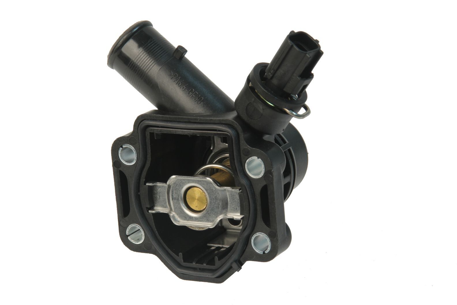 2015, 2014, 2013, 2012, 2011, 2010, 2009, 2008, 2007 Volvo S80 LR2 Engine Coolant Thermostat / Water Inlet Assembly