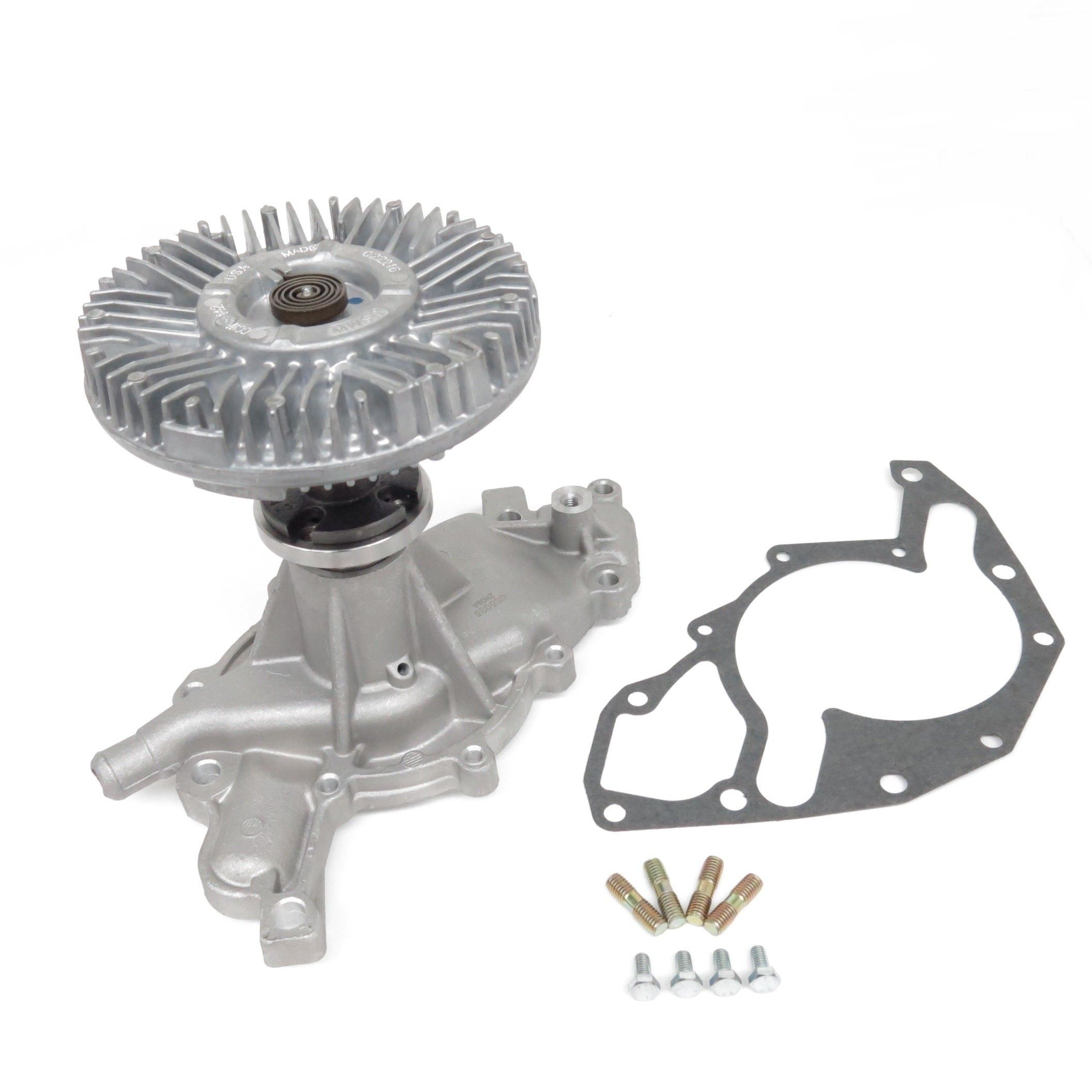 1990, 1989, 1988, 1987 GMC S15 Engine Water Pump with Fan Clutch