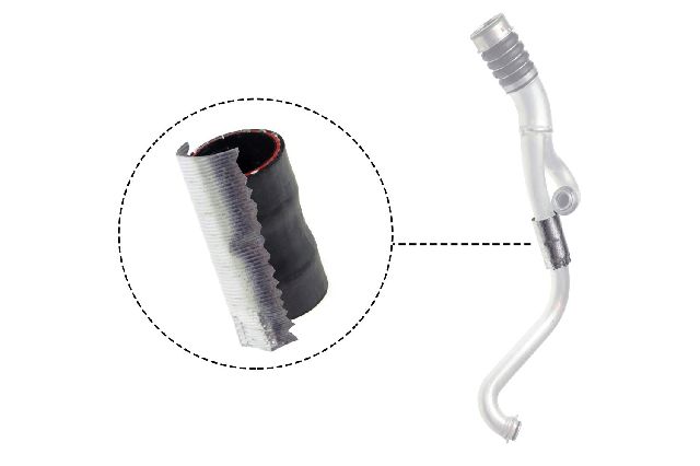 2007-2010 BMW 335i Intercooler Hose (Vaico)